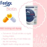 vien uong vtm biotin 4 jpg Viên uống VTM Feelex Biotin ngăn rụng tóc - túi 30 viên