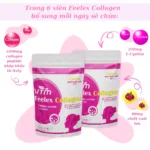 vien uong vtm collagen 3 jpg Viên uống VTM Feelex Collagen làm đẹp da - túi 120 viên