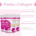 vien uong vtm collagen 4 jpg Viên uống VTM Feelex Collagen làm đẹp da - túi 120 viên