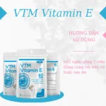 vien uong vtm vitamin e 6 jpg Viên uống VTM Vitamin E tăng cường sức khỏe - túi 60 viên