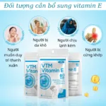 vien uong vtm vitamin e 7 jpg Viên uống VTM Vitamin E tăng cường sức khỏe - túi 60 viên