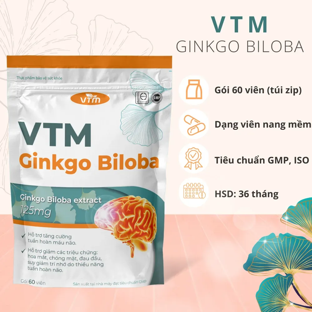 ginkgo biloba 5 jpg webp 5 công dụng thần kỳ của viên uống VTM ginkgo biloba với sức khỏe não bộ
